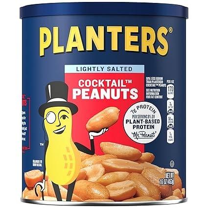 Planters 16-Oz Lightly Salted Dry Roasted Peanuts